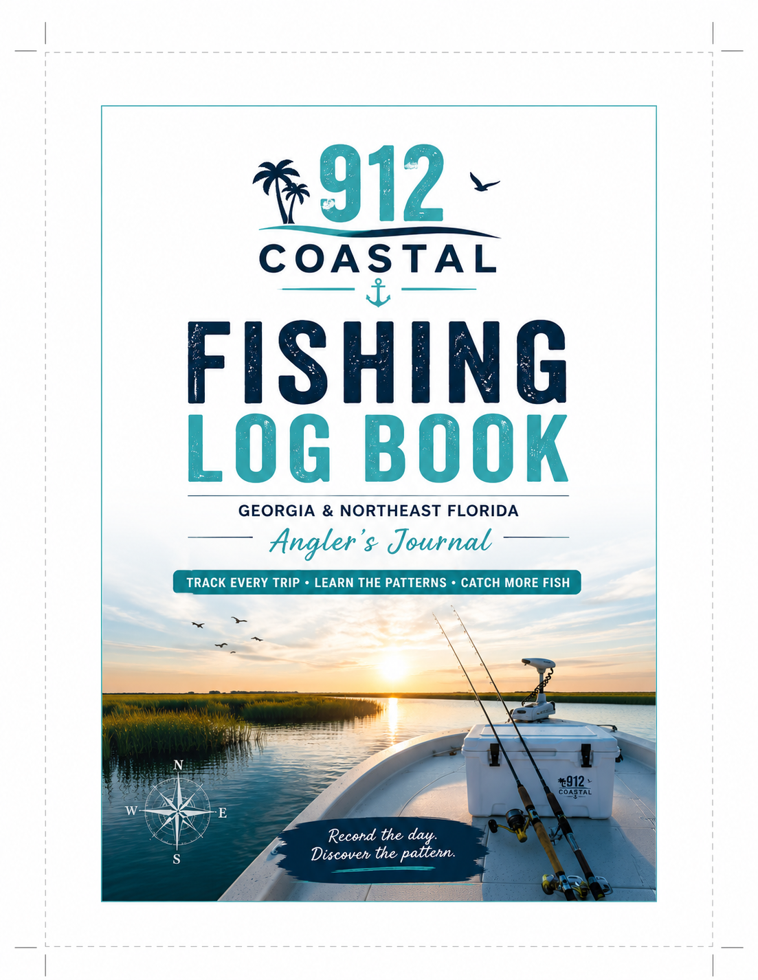 912 Coastal Fishing Log Book | Printable PDF Fishing Journal