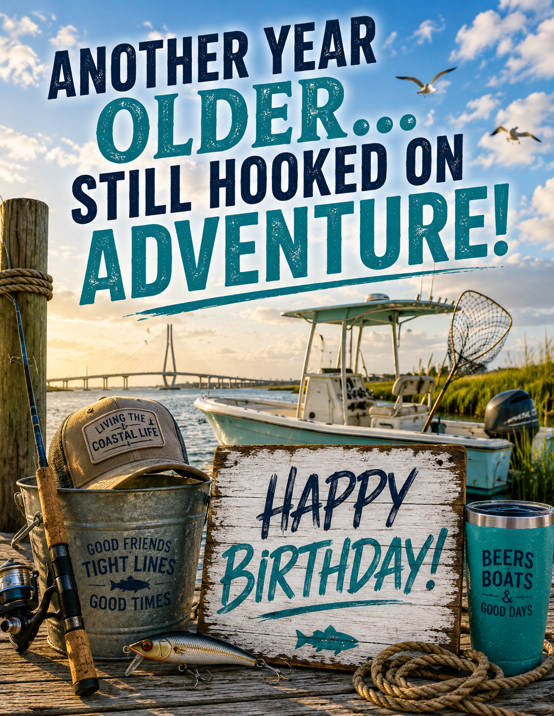 912 Coastal Birthday Card Bundle