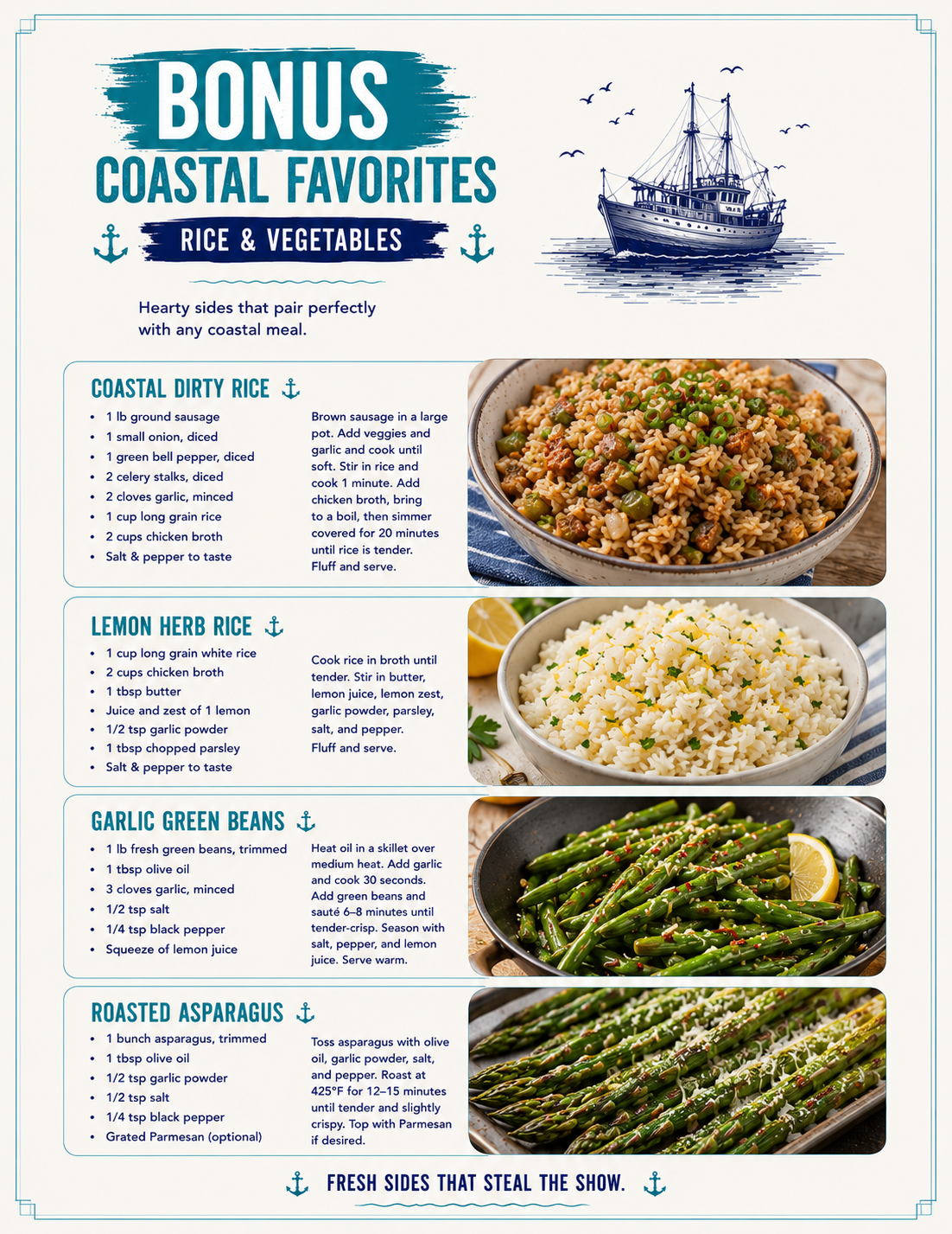 912 Coastal Inshore Catches Cookbook