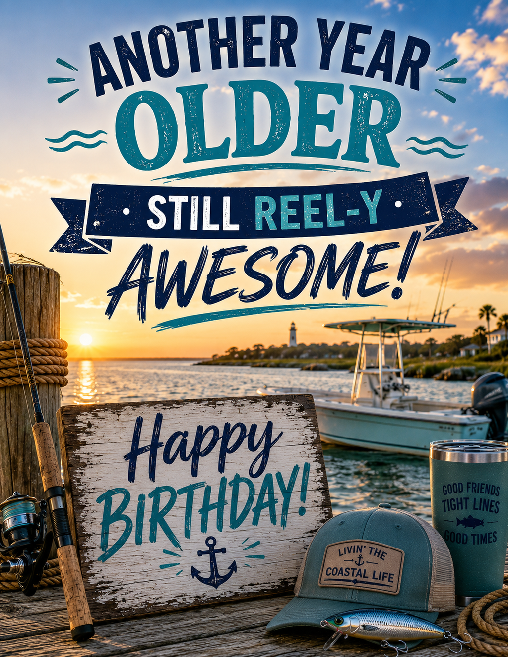 912 Coastal Birthday Card Bundle