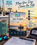 912 Coastal Daily Planner | Printable Coastal Life Planner | Fishing, Boating & Everyday Planner