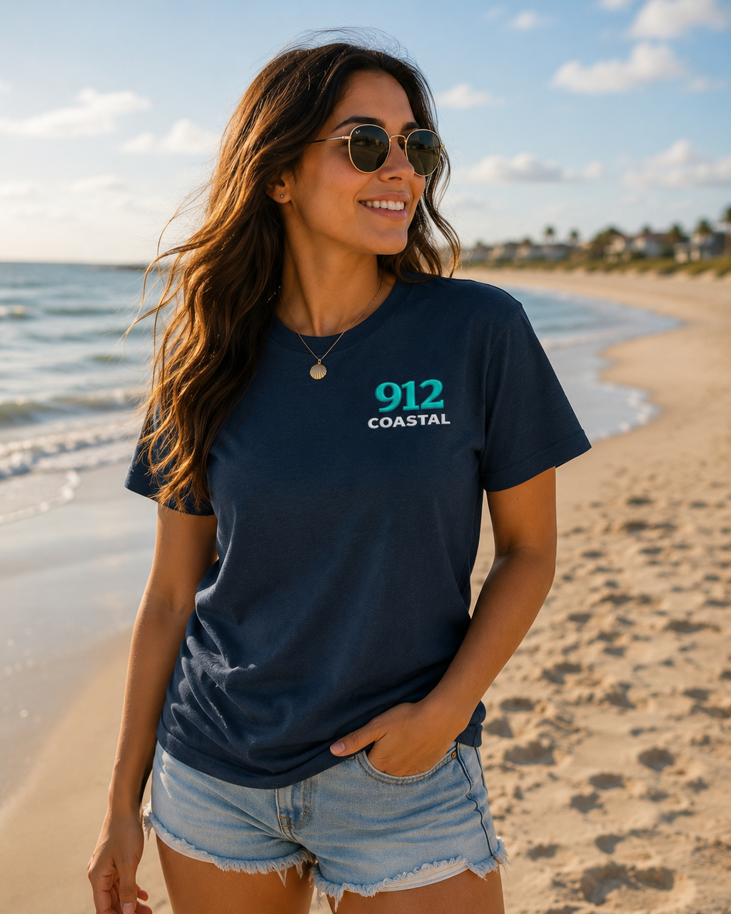 912 Coastal Unisex T-Shirt | Coastal Lifestyle Tee for Fishing & Beach