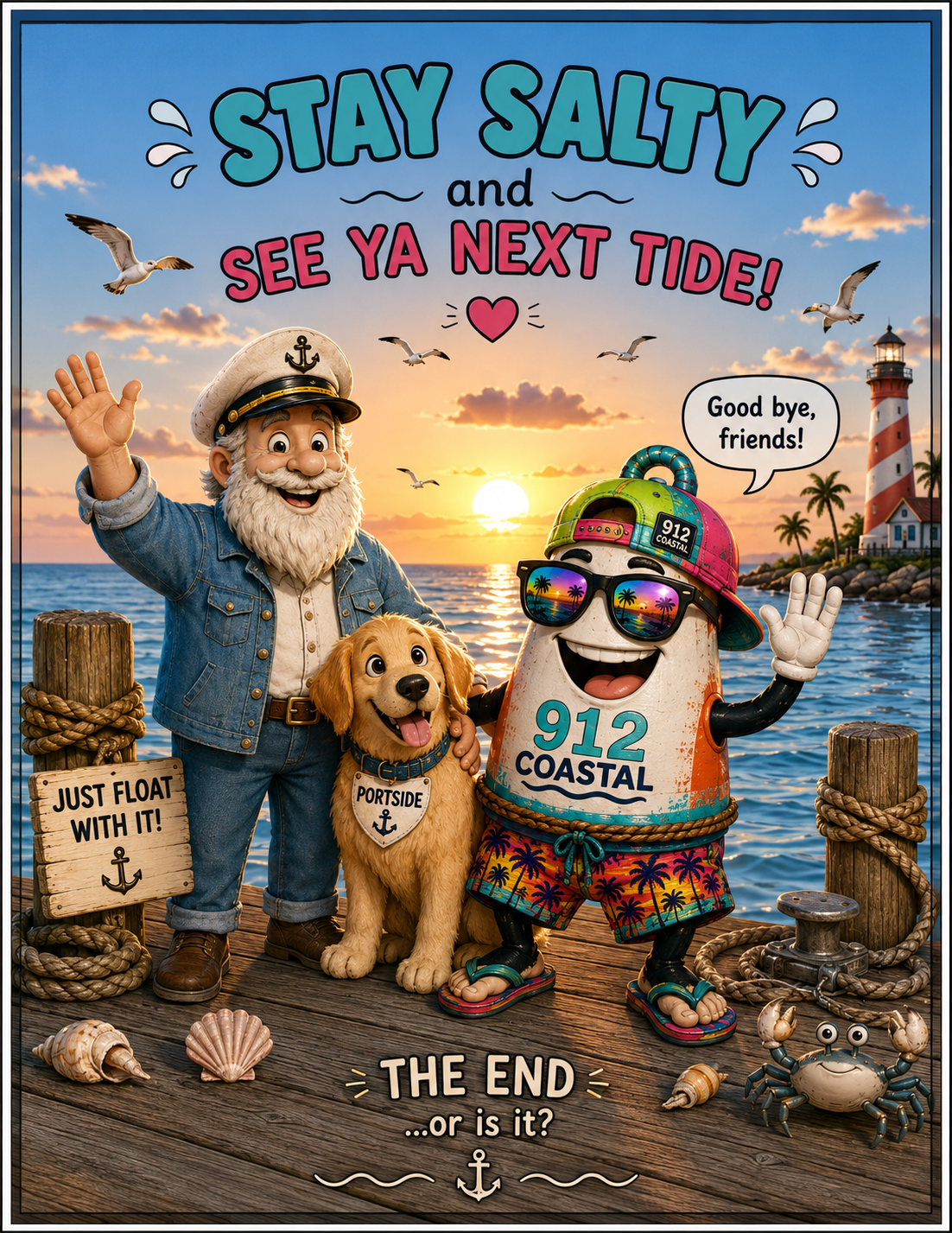Free Buoy Coloring Book