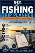 912 Coastal Fishing Trip Planner | 30-Page Inshore Saltwater Fishing Planner
