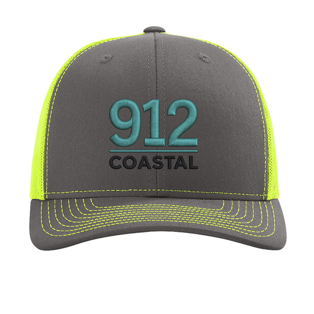 Charcoal/ Neon Yellow - 112 - FRONT