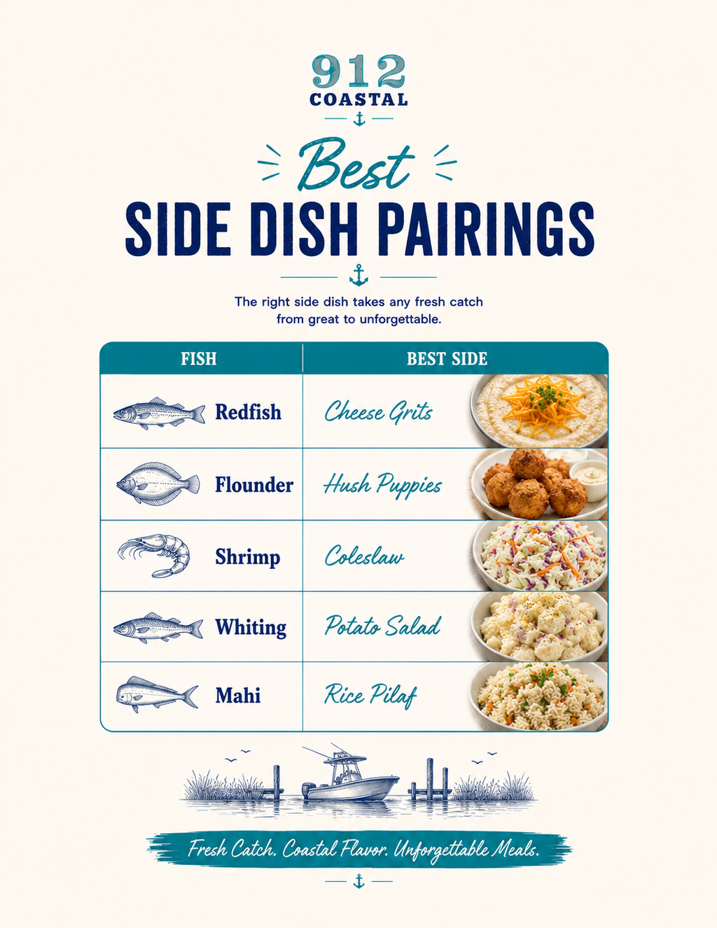912 Coastal Inshore Catches Cookbook